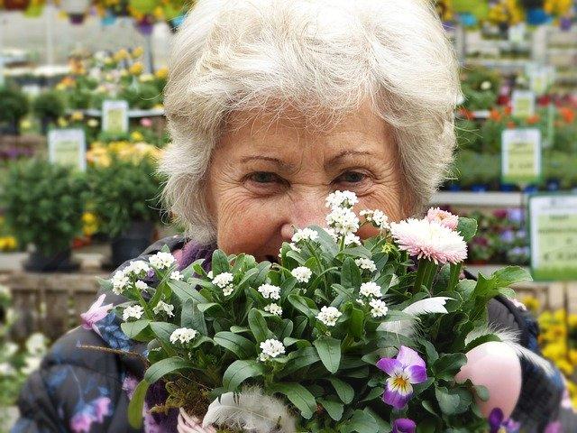 beneficios de la jardinería en personas mayores