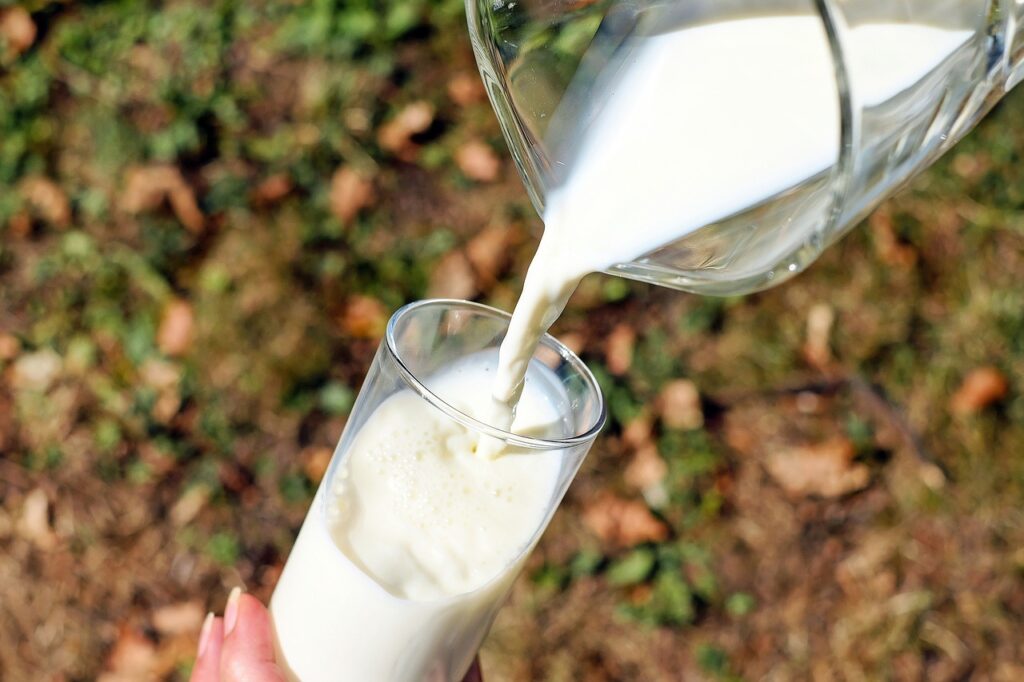 leche como fertilizante
